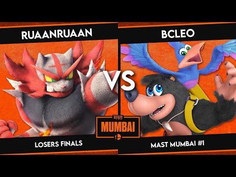 RuaanRuaan (Sephiroth/Incineroar) vs BCLeo (Banjo & Kazooie) - Mast Mumbai #1 - Losers Finals