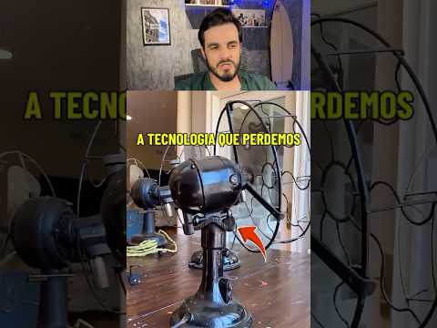 Tecnologia de 100 anos atrás humilhando os ventiladores de plástico de hoje #historia #curiosidades