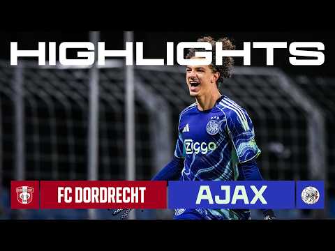 Highlights FC Dordrecht - Jong Ajax | Keuken Kampioen Divisie