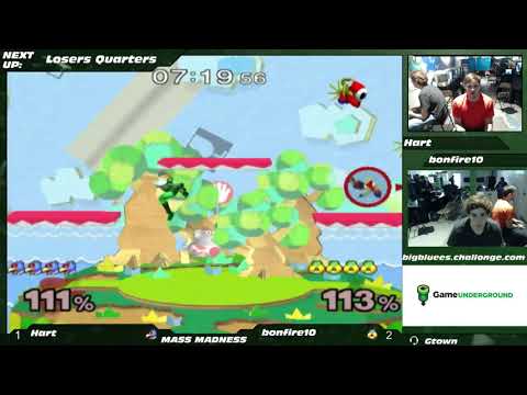 Mass Madness 18 SSBM - Hart (Falco) vs. bonfire10 (Sheik) - Melee LQF