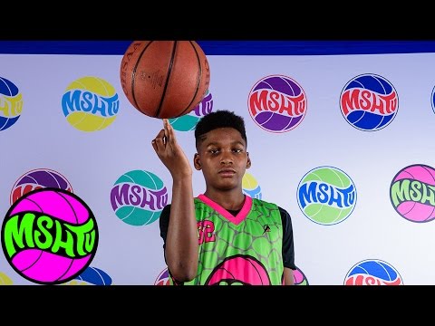 Bryce Griggs NASTY Around Back Move at 2015 MSHTV Camp - Class of 2022 Basketball