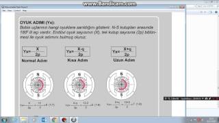 BOBİN DE OYUK ADIMI HESAPLAMALAR