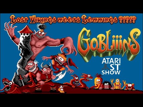 Lost Vikings Meets Lemmings?!  It's GOBLIIINS on The Atari ST Show Episode 28