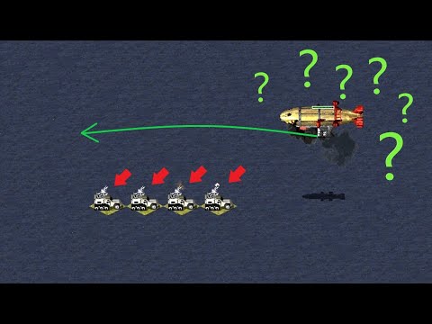 Can Kirov pass over 4 Flak Tracks - Red Alert 2