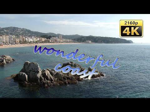 Lloret de Mar,  La Dona Marinera e Castillo de San Juan – Spain 4K Travel Channel