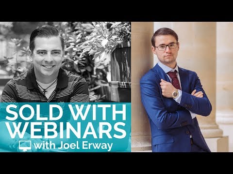 Aleric Heck & Joel Erway talk about YouTube Ads for Webinars on the "Sold With Webinars" Podcast