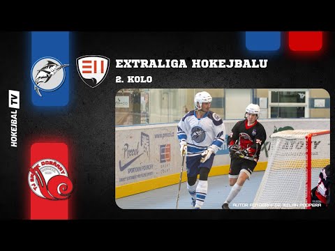 Highlights 2.kola Extraligy hokejbalu | HBC Plzeň vs. TJ Snack Dobřany