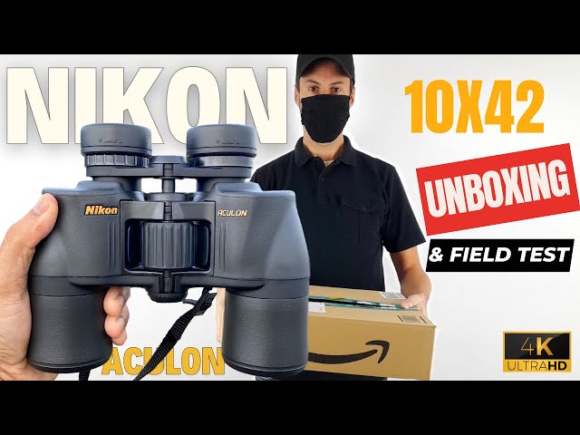 Vídeo relacionado con Nikon Aculon A211 8x42 - Binoculares (ampliación 8X, Objetivo 42 mm), Color Negro