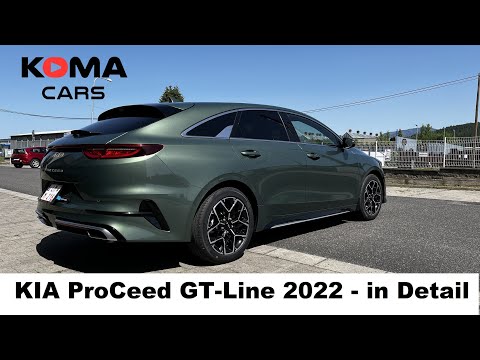 Kia ProCeed GT-Line - Detail car manual - demonstration of interior, exterior, multimedia