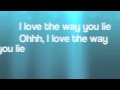 Love the way You lie Ariana Grande Karaoke 