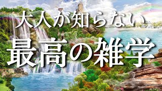 【目からウロコ】知らないと損する大人の雑学【睡眠用BGM】