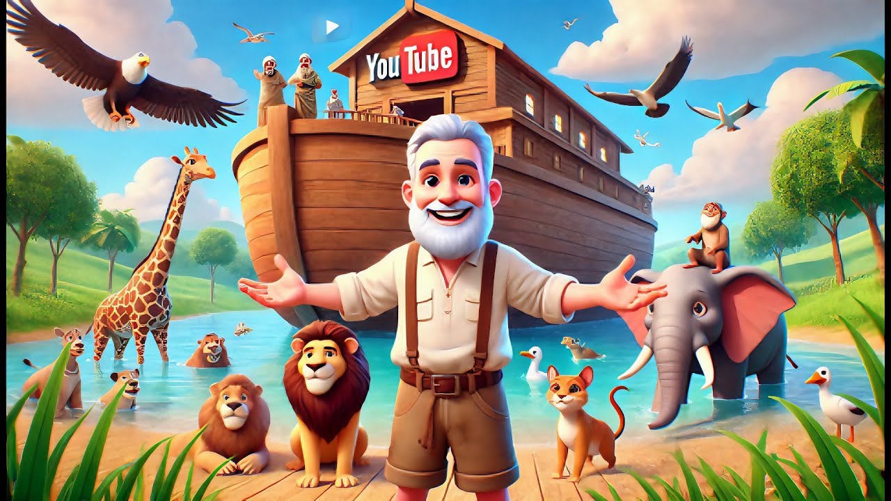 Story of Noah's Ark | AI Animation