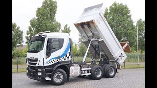 IVECO Stralis X-WAY 570 6X4 FULL STEEL BIG AXLES RETARDER EURO 6 dump truck for sale - Image 4 | Autoline ZA IVECO Stralis X-WAY 570 6X4 FULL STEEL BIG AXLES RETARDER EURO 6 dump truck | Image 4 - Autoline