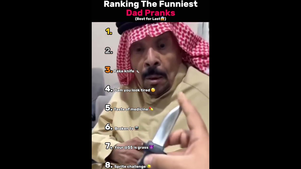 Ranking The Funniest Dad Pranks