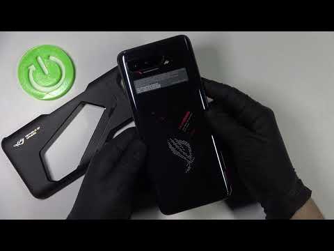 Checking Color without case of phone AsusROG Phone 5s / Black Color Presentation of AsusROG Phone 5s