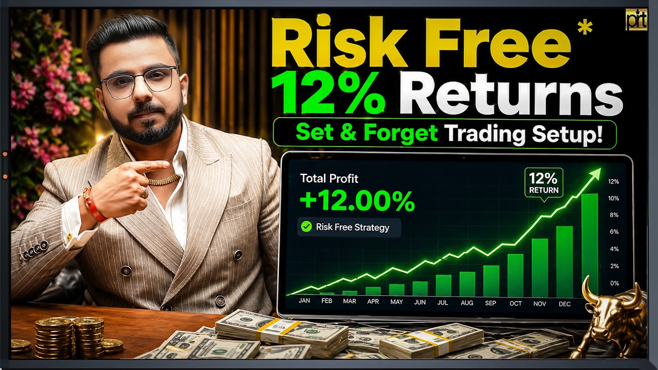 Risk Free* 12% Returns | Set & Forget Trading Setup