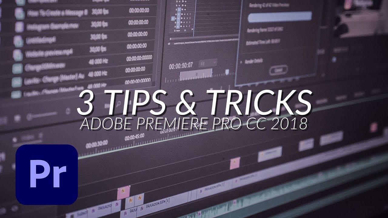 3 Tips To Edit Fast & Better in Adobe Premiere Pro