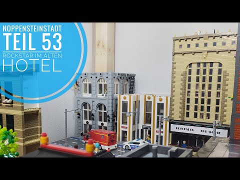 Noppensteinstadt - Teil 53 Rockstar im Alten Hotel // BlueBrixx Lego