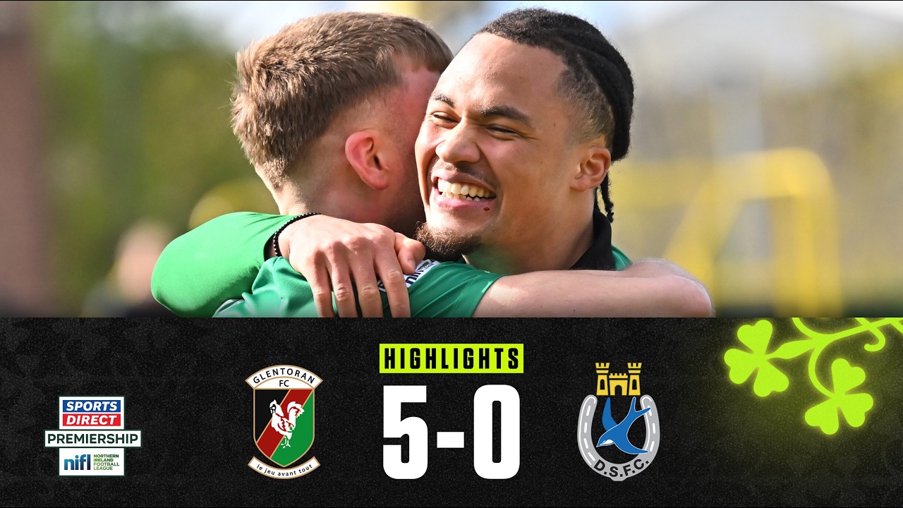 Glentoran vs Dungannon Swifts Highlights