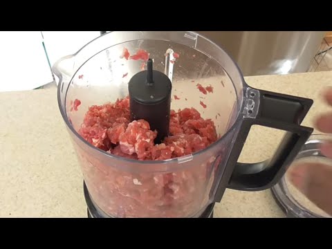 How to make Homeade Ground Beef KitchenAid KFC0516BM 5...