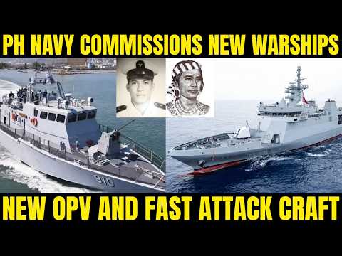 PH Navy Commissions New Warships: New OPV and Fast Attack Craft