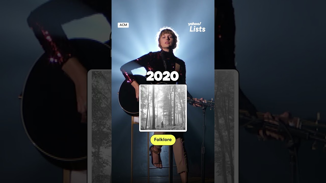 Taylor Swift's albums by year