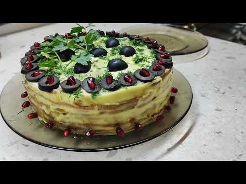 Печеночный тортик