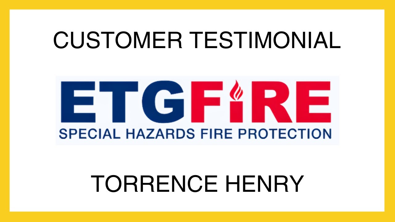 ETG Fire testimonial video