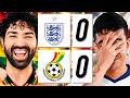 GHANA SHOCKS THE WORLD ENGLAND 0 0 GHANA REACTION