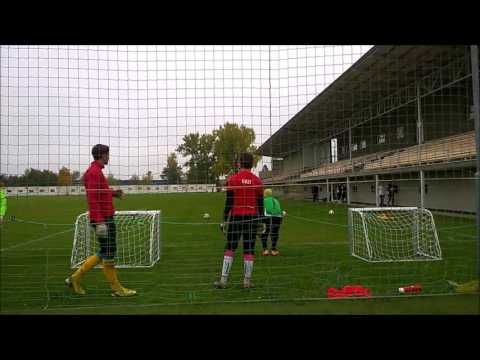 Goalkeeper training - FK Mohelnice 17 10 2016