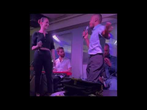 Loren Allred & Nate Simpson singing ‘ Aint no mountain high enough ‘