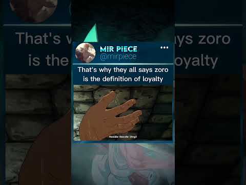 zoro saves luffy | zoro loyalty to luffy #onepiece #otaku #anime #luffy #zoro #shorts