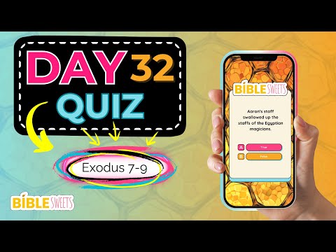 Bible Trivia Quiz - Day 32 Challenge | Exodus 7-9