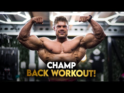 My Title Winning Back Training