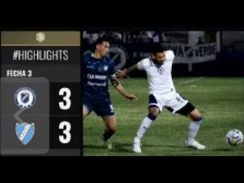 San Martín (B) 3-3 Villa San Carlos. Fecha 3. Primera B Metropolitana