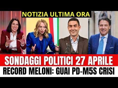 1 munuto fa: Risultati Sondaggi politici DESTRA in vantaggio, Vannacci record, Sinistra in crisi?
