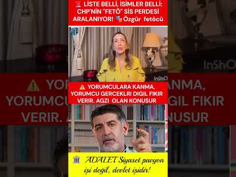 💎 CHP’DE FETÖ SİS PERDESİ ARALANIYOR: ÖZGÜR ÖZEL, ENES ULUDEMİR VE MUSTAFA ÖZCAN HATTI 

💎 Siyaset meydanında artık iddia yok, belgeli gerçekler var. ⭐  

💎 KAYNAK BELLİDİR: Tamar Tanrıyer’in Bilgi Kütüphanesi arşivinden çıkan ifadeler, CHP’nin içine sızan o karanlık ağı tek tek deşifre ediyor. ⭐  

🚀 İFADELER KONUŞUYOR: Mustafa Özcan’ın tanık ifadelerinde geçen isimler; iş insanı Enes Uludemir ve FETÖ imamlarıyla olan o kirli ilişkiler zinciri artık dosyada. 🚀  

⭐ Peki, Levent Gültekin gibiler ne yapıyor? 🔥  

✨ Dün "Özgür Özel bir umut" diyenler, bugün Özel’in bu FETÖ listesindeki yerini örtbas etmek için hileli analizler yaparak halkı uyutuyor. 💎  

⭐ GERÇEKLERİ NET BİR ŞEKİLDE KAYITLARDAN SÖYLÜYORUZ: 

⭐ BU BİR İDDİA DEĞİL, MUSTAFA ÖZCAN’IN İFADESİDİR: Özgür Özel, Enes Uludemir ve o karanlık imamlar. ⭐ .. ⭐ Listede kimler var, kimler! 🚀  

🔥 LEVENT GÜLTEKİN ise bu gerçeği örtbas etmek için "FETÖ'cü olamaz" diyerek siyasi bir kalkan oluşturuyor. 📢  

⭐ NE ANLAMAMIZ GEREK? 🔥  

💎 Bunların derdi memleket değildir. 🔥  

🚀 Tek dertleri; Reis düşmanlığı üzerinden kurdukları rant sofrasını, bu FETÖ bağlantılarını gizleyerek korumaktır. 💎  

🎯 MİLLETE ÇAĞRIMIZ: 

🔥 Bilgiyi şarkıcıdan, popüler yorumcudan değil; doğrudan tanık ifadelerinden ve belgeli kaynaktan alın. 🚀  

⭐ TAMAR TANRIYER diyor ki; liste belli, isimler belli, dosya kabarıktır. 🎯  

🎯 SAYIN ERDOĞAN ve CUMHUR İTTİFAKI ile Türkiye tam bağımsız ilerliyor. 🎯  

📢 MASALIN SONUNA GELDİK: Perde kapanıyor, o kirli liste gün yüzüne çıkıyor. 📢  

✨ Yazan: Bülent Taşgın 

⭐ #ÖzgürÖzel #FETÖ #EnesUludemir #MustafaÖzcan #TamarTanrıyer #LeventGültekin #CHP #Deşifre #Cumhurİttifakı #TamBağımsızTürkiye #BülentTaşgın #Gündem #UyanTürkiye 