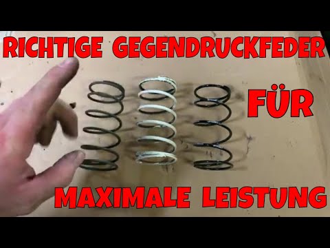 [FAQ] Richtige Gegendruckfeder wählen und dadurch mehr Leistung am Hinterrrad