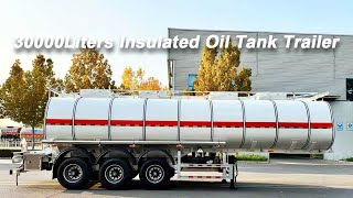 جديدة مقطورة صهريجية لنقل الوقود CHIV Trailer CHIV Trailer 3 Axle 30m&sup3; Insulated Oil Tanker Trailer | صورة 4 - Autoline
