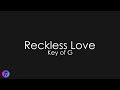 Cory Asbury Reckless Love Piano Karaoke Higher Key Of G