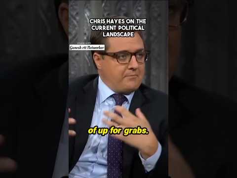 Chris Hayes on the Current Political Landscape #trending #shorts #chrishayes #ganeshrttnetworker