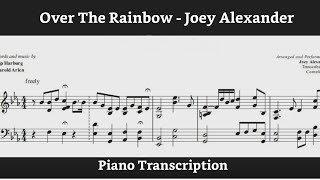 Joey Alexander - Over the Rainbow (Piano transcription)