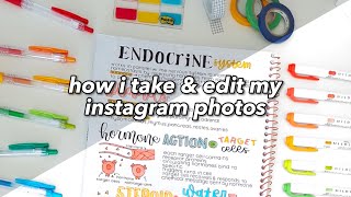 How I Take & Edit my Instagram & Thumbnail Photos