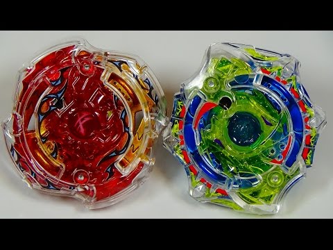 Beyblade Burst EPIC BATTLE!! Deathscyther Wing Fusion VS Spriggan Spread Blow ベイブレードバースト