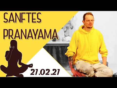 Sanftes Pranayama mit Mahindra - Yoga Vidya - Live 6:00 - 21.02.2021