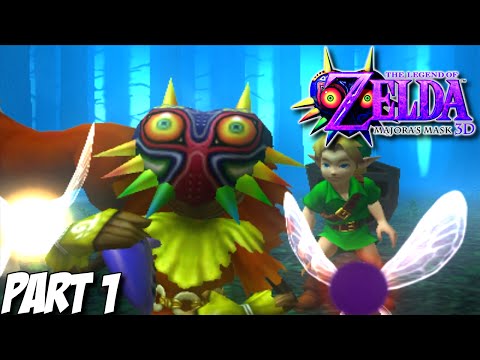 The Legend of Zelda Majora's Mask 3D Gameplay Walkthrough Part 1 - Intro - Nintendo 3DS