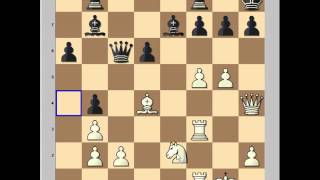 Pawn storm by Bobby Fischer: Fischer vs Cardoso