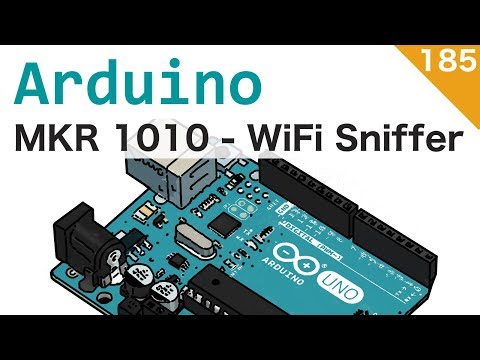Scanner reti wifi con Arduino MKR 1010 - video 185