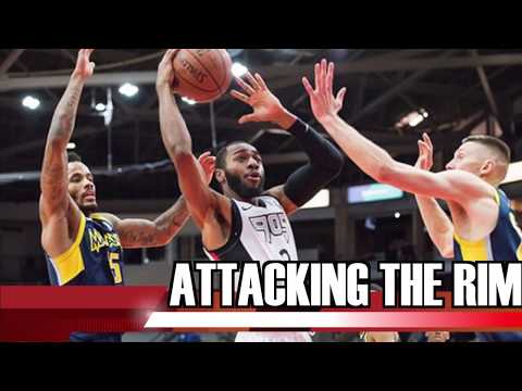 Aaron Best Raptors 905 2017-2018 season clips