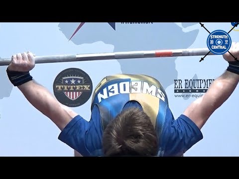 Eddie Berglund - 1st Place 66 kg - EPF Classic Championships 2019 - 677.5 kg Total